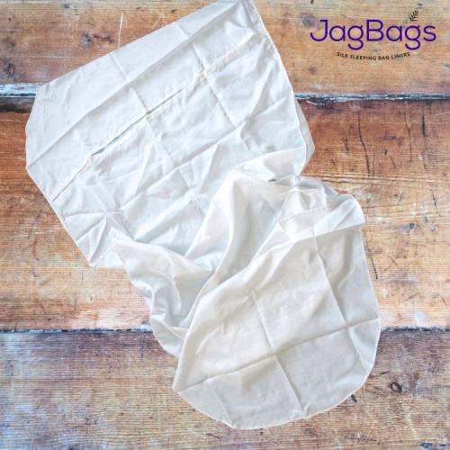 JagBag Fine Silk - Mummy Style - White - SPECIAL OFFER